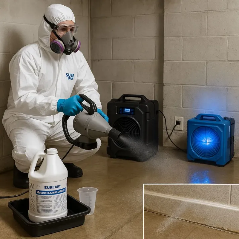 Sanitization and Odor Removal process in La Vale, MD