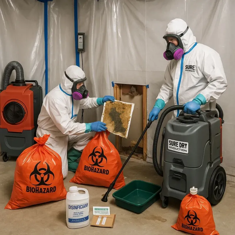 Contaminated Water Handling Protocols process in La Vale, MD