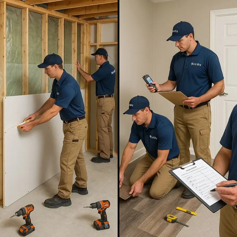 Repairs and Reconstruction process in La Vale, MD
