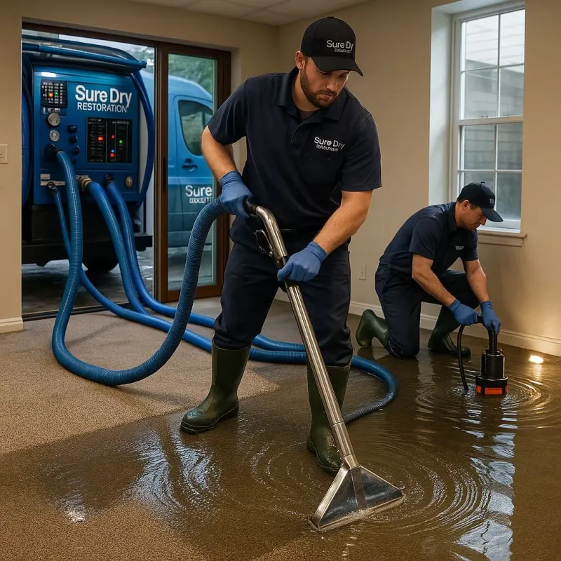 Water Extraction and Removal process in La Vale, MD
